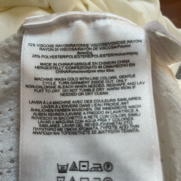 Brooks Brothers White Eyelet Dress - Picture 12 of 13